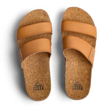Reef Women's Cushion Vista Hi Sandal, Natural Comfort