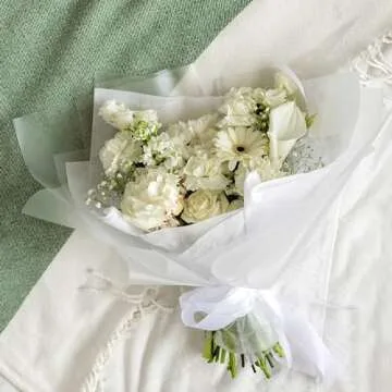 PINWATT 1000 Sheets 20"X30" White Tissue Paper Bulk for Gift Bags Wrapping Paper, Birthday Weddings Showers Christmas Gift Packaging Arts Craft Party Favor Decoration