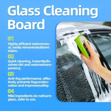 Oil Film Cleaning Brush 2.0 with Extras for Windshield