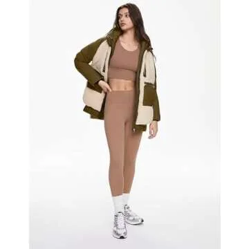 Orolay Women's Sherpa Jacket - Stylish & Warm Puffer Coat