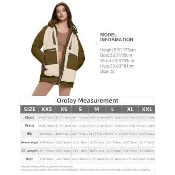 Orolay Women's Sherpa Jacket - Stylish & Warm Puffer Coat