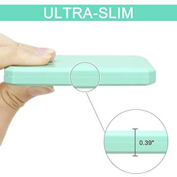 Infitrans Pocket Mirror: Compact 1X/2X Dual-Sided Makeup Mirror