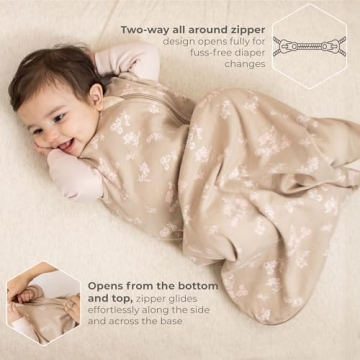 Burt's Bees Baby Beekeeper Sleep Sack, Organic, Safe & Soft