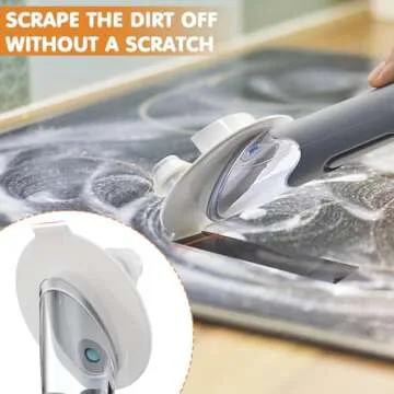 RIMAY Smile-Face Dish Wand Handle with Holder Set