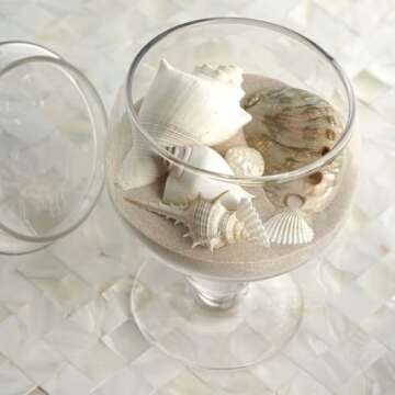 Tableclothsfactory 3 Pack | Glass Apothecary Jars Candy Buffet Containers with Lids for Wedding Part...