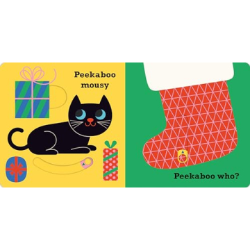 Peekaboo: Santa Book for Toddlers - Interactive Christmas Fun