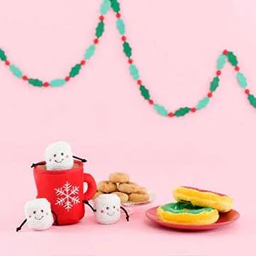 ZippyPaws Burrow Christmas Dog Toy for Fun & Play