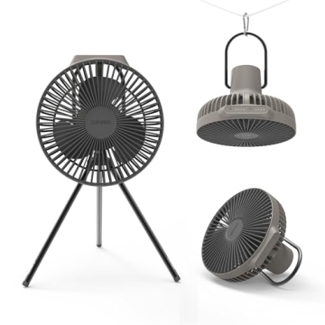 Claymore Portable Fan V600+ - Ultimate Indoor & Outdoor Cooling