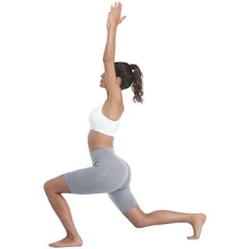 Zonoss 4 Pack Biker Shorts with Pockets for Women High Waist,Womens Athletic Workout Shorts for Summer