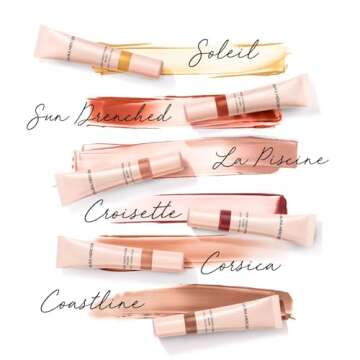 Laura Mercier Tinted Moisturizer Blush: Long Lasting Cream Blush, Lightweight, Buildable Coverage, 12 HR Hydrating Wear, Crème and Shimmer Finishes, Cheek Tint, Corisca