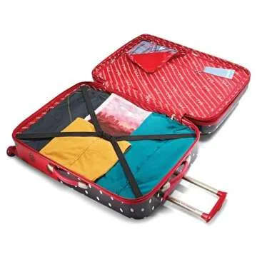Disney Minnie Mouse Hardside Luggage Set 21" 28"
