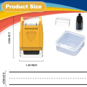 Handwriting Lines Stamp Roller for Teachers and Kids