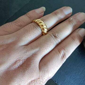 Jude Jewelers Stainless Steel Twisted Style Classical Plain Wedding Engagement Promise Anniversary B...