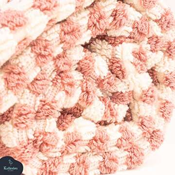 Organic Turkish Cotton Hand Towels for Bathroom | Oversized - 17 x 35 Inches | Large Soft Plush Fluffy Highly Absorbent Towels for Kitchen, Hand and Face (Mauve, Hand Towel)