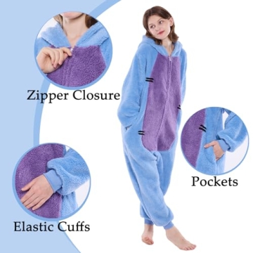 Sherpa Donkey Onesie Pajamas for Adults
