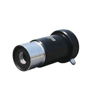 3X Barlow Lens 1.25 inch Telescope Accessory Fully Metal Multi-Coated Barlow Lens with M42 Thread Camera Connect Interface for Telescope Eyepiece