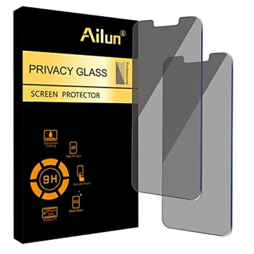 Ailun Privacy Screen Protector for iPhone 14 Plus/iPhone 13 Pro Max [6.7 Inch Display] 2 Pack Anti S...
