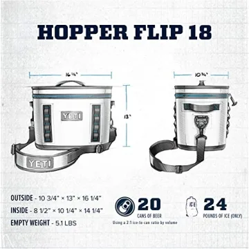 YETI Hopper Flip 18 Portable Cooler for Outdoor Lovers