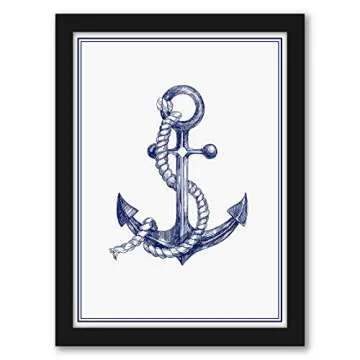 Americanflat Gallery Wall Art Set - 6 Elegant Frames