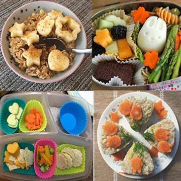 Fun 12 PCS Food Shaper Set for Kids' Healthy Meals and Baking