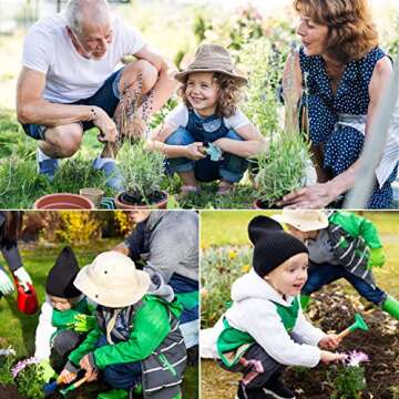 Norsy Toys Kids Gardening Tools & Bug Catching Gift Set for 3,4,5,6,7 Year Old Boys & Girls with Garden Gloves, Apron, Sun Hat, Ideal Birthday, Christmas, New Year Gift for Kids & Toddlers