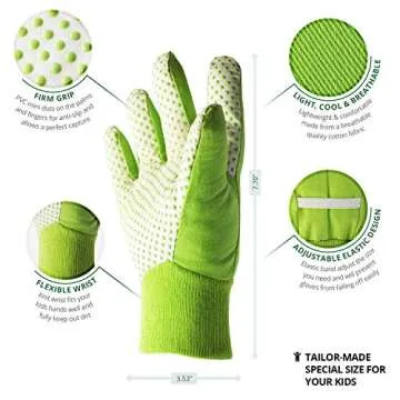 Norsy Toys Kids Gardening Tools & Bug Catching Gift Set for 3,4,5,6,7 Year Old Boys & Girls with Garden Gloves, Apron, Sun Hat, Ideal Birthday, Christmas, New Year Gift for Kids & Toddlers