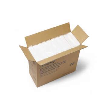 Medline Ultrasoft Dry Baby Wipes, Gentle Disposable Cleansing Cloths, 1,200 Count, Dry Wipe Size is 7 x 13 inches, Great for Sensitive Skin and can be used as Baby Washcloths, Incontinence Wipes