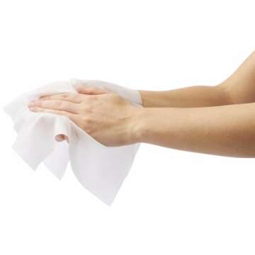 Medline Ultrasoft Dry Baby Wipes, Gentle Disposable Cleansing Cloths, 1,200 Count, Dry Wipe Size is 7 x 13 inches, Great for Sensitive Skin and can be used as Baby Washcloths, Incontinence Wipes