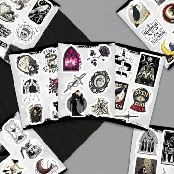 100Pcs Gothic Stickers - Perfect for Gifts & Personalization