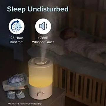 LEVOIT Humidifier with Night Light for Comfort and Wellness