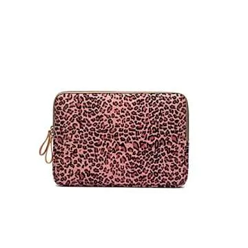 XSKN Stylish Leopard Print Laptop Sleeve - Protective & Fashionable for All Devices