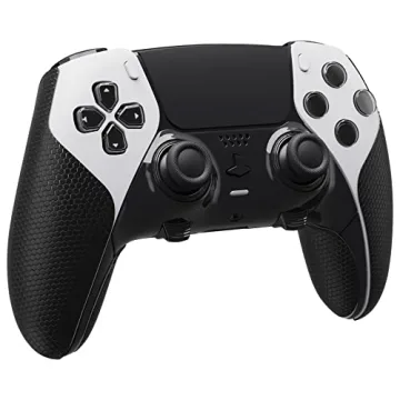 playvital Anti-Skid Sweat-Absorbent Grip for PS5 Edge Wireless Controller - Black