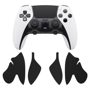 playvital Anti-Skid Controller Grip for PS5 Edge - Black
