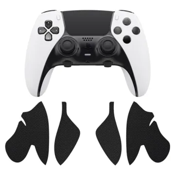 playvital Anti-Skid Controller Grip for PS5 Edge - Black