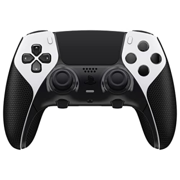 playvital Anti-Skid Controller Grip for PS5 Edge - Black