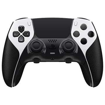 playvital Anti-Skid Controller Grip for PS5 Edge - Black
