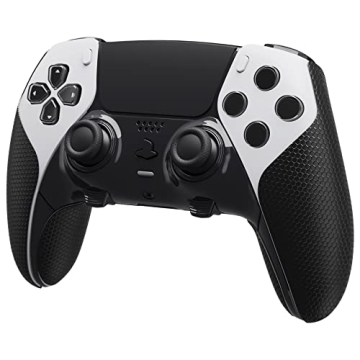playvital Anti-Skid Controller Grip for PS5 Edge - Black