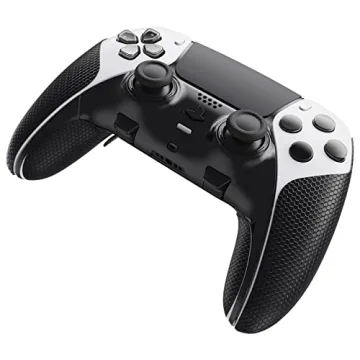 playvital Anti-Skid Controller Grip for PS5 Edge - Black