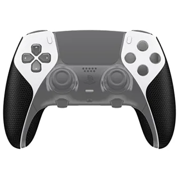 playvital Anti-Skid Controller Grip for PS5 Edge - Black
