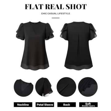 Dressy Casual Blouses for Women - Summer Tops & Work Wear