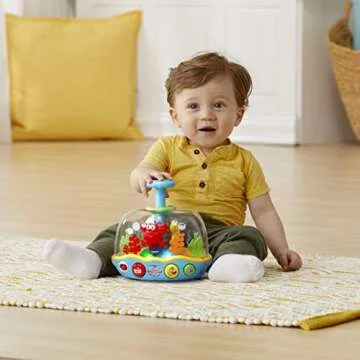 VTech Learn and Spin Aquarium Toy for Infants and Toddlers