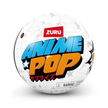 Anime Pop Series 1 5" Plush, Mystery Unbox Anime Characters, Naruto, Demon Slayer, Bleach and more b...