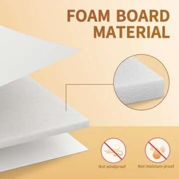 imprsv 4FT Marquee Numbers, Light Up Numbers for 1st 21st Birthday Decorations, light up letters Anniversary Party Decor, Mosaic Numbers for Balloons Number 1, Pre-Cut Foam Board Kit