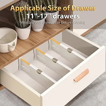 Adjustable Drawer Dividers for Ultimate Organization in Any Room