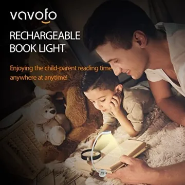 VAVOFO Book Light with 14 LEDs and 9 Brightness Levels
