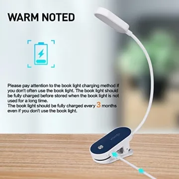 VAVOFO Book Light with 14 LEDs and 9 Brightness Levels