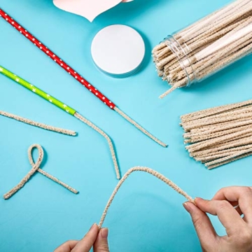 Versatile Patelai 150 Long Cotton Pipe Cleaners for Crafts