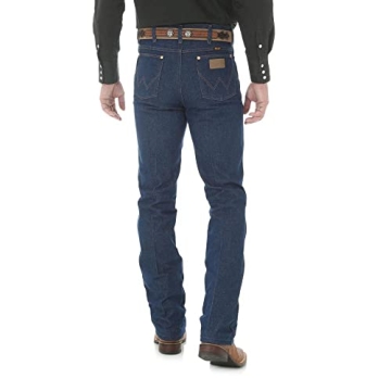 Wrangler Men's Cowboy Cut Rigid Slim Fit Jean Blue 34x30