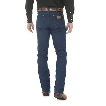 Wrangler Men's Cowboy Cut Rigid Slim Fit Jean Blue 34x30