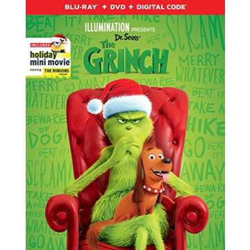 Illumination Presents: Dr. Seuss' The Grinch [Blu-ray] - A Holiday Classic for All Ages